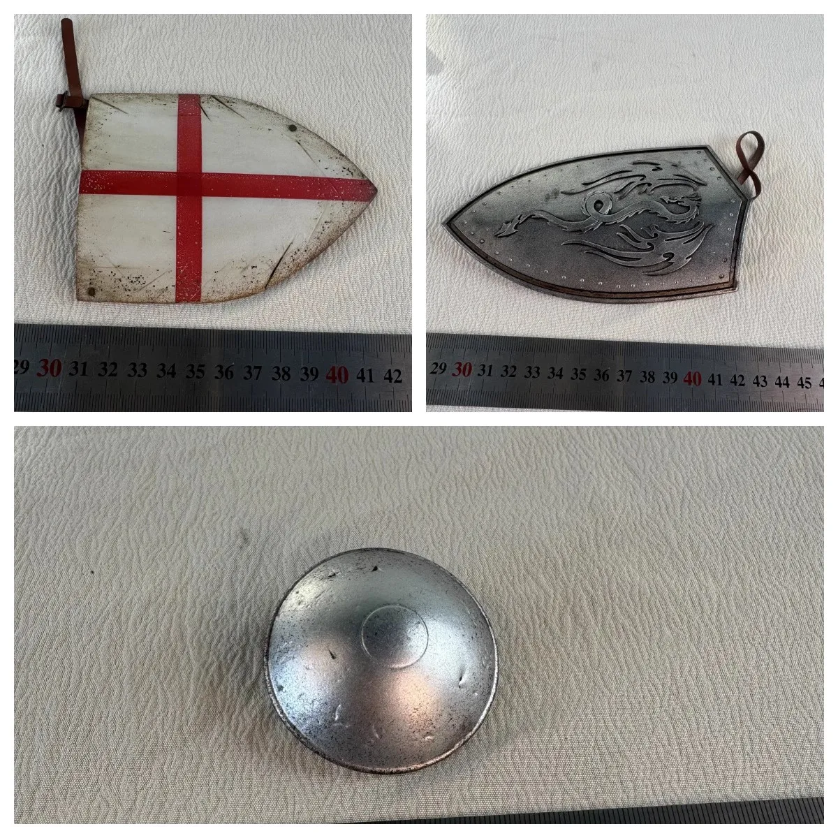 

YYDS 1/6 Scale Ancient Soldier Warring States Generals Knight Hand Shield Model Toy For 12'' Action Figure Body In Stock