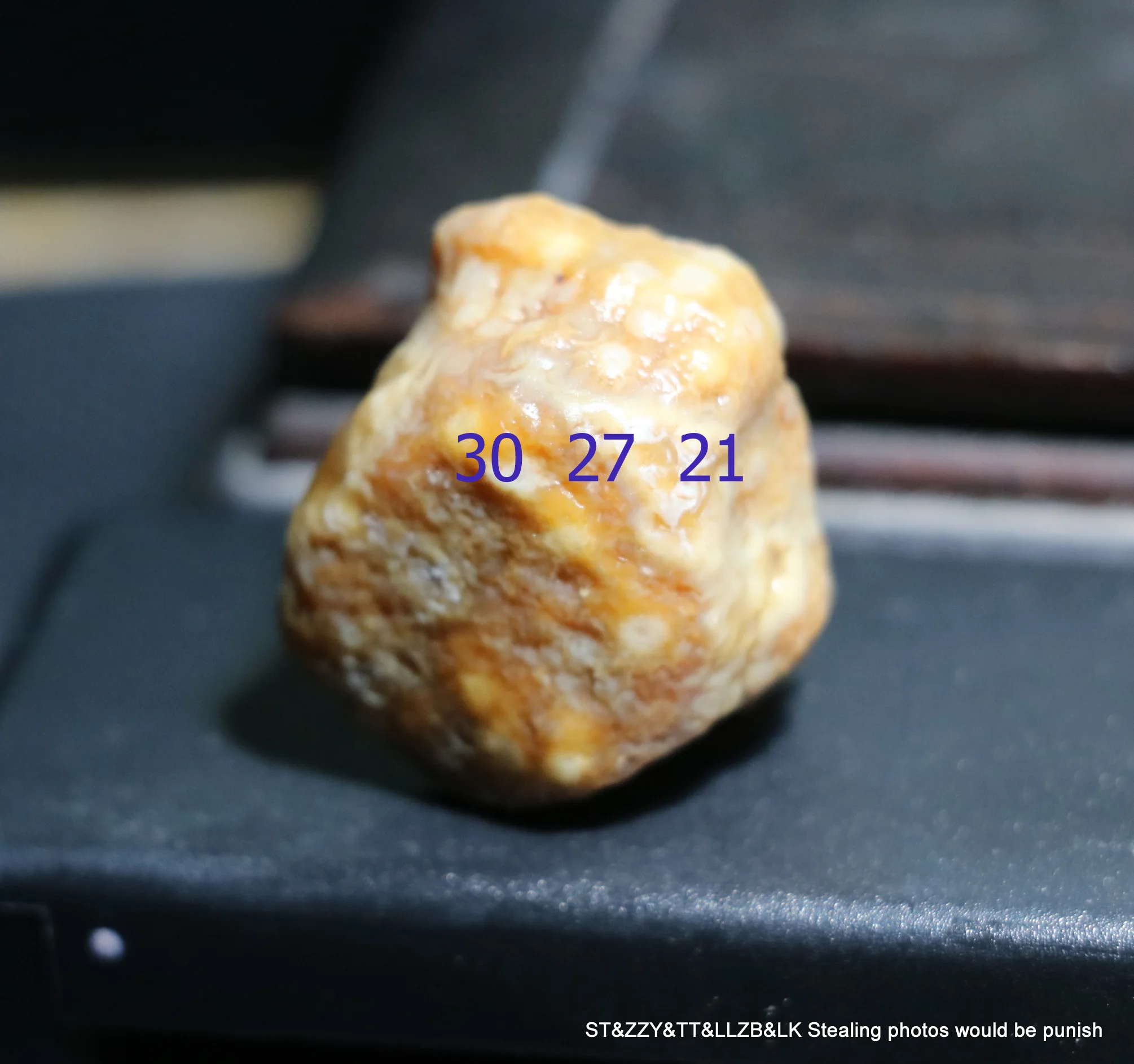 

A Big Treasure Energy Chinese Desert Alashan Gobi Agate Heaven Eye Bead Cool Style Display Amulet NO HOLE UPS522A16