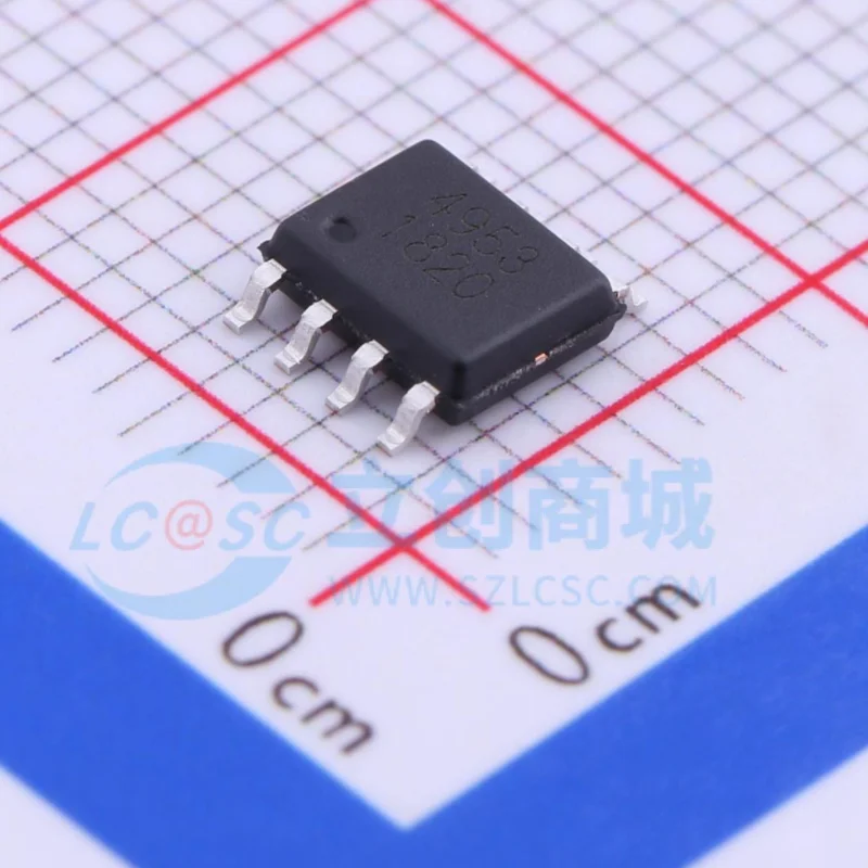 PT4953: Analisi Approfondita di un MOSFET P-Channel SOP-8 per Applicazioni Elettroniche di Precisione