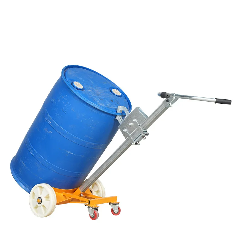 

Oil truck Multifunctional iron drum trolley Eagle beak manual hydraulic oil drum truck