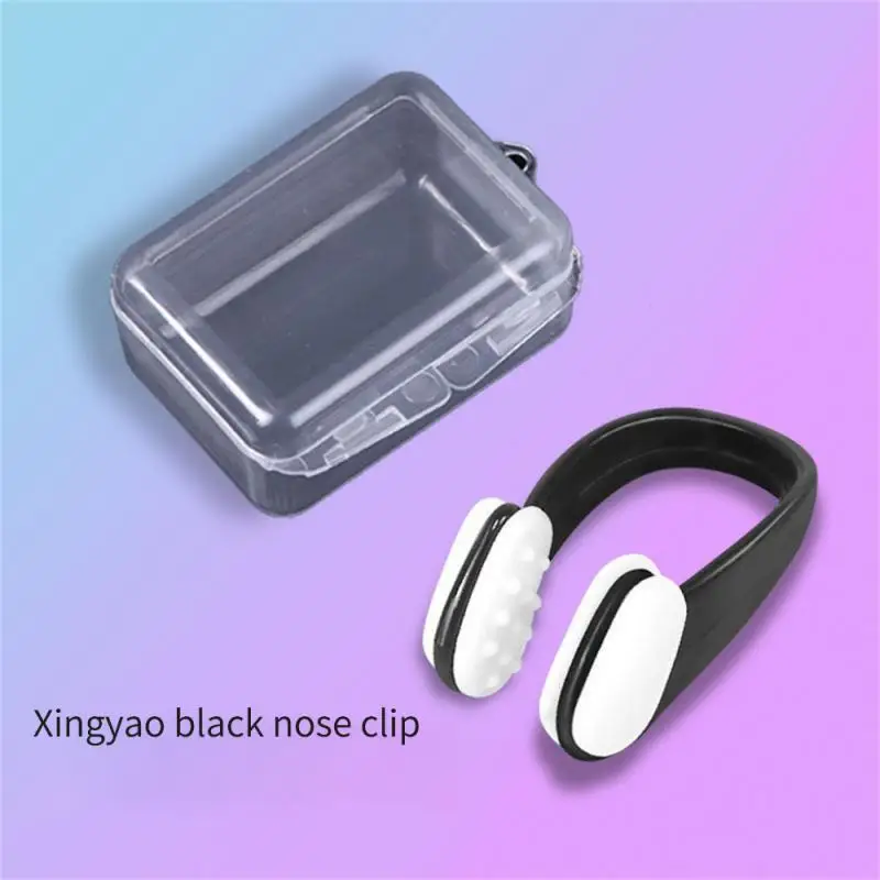 Solid Color Diving Nose Clip Soft And Fitting Swimming Accessories Silicone Invisible Nasal Congestion Showcasing Quality