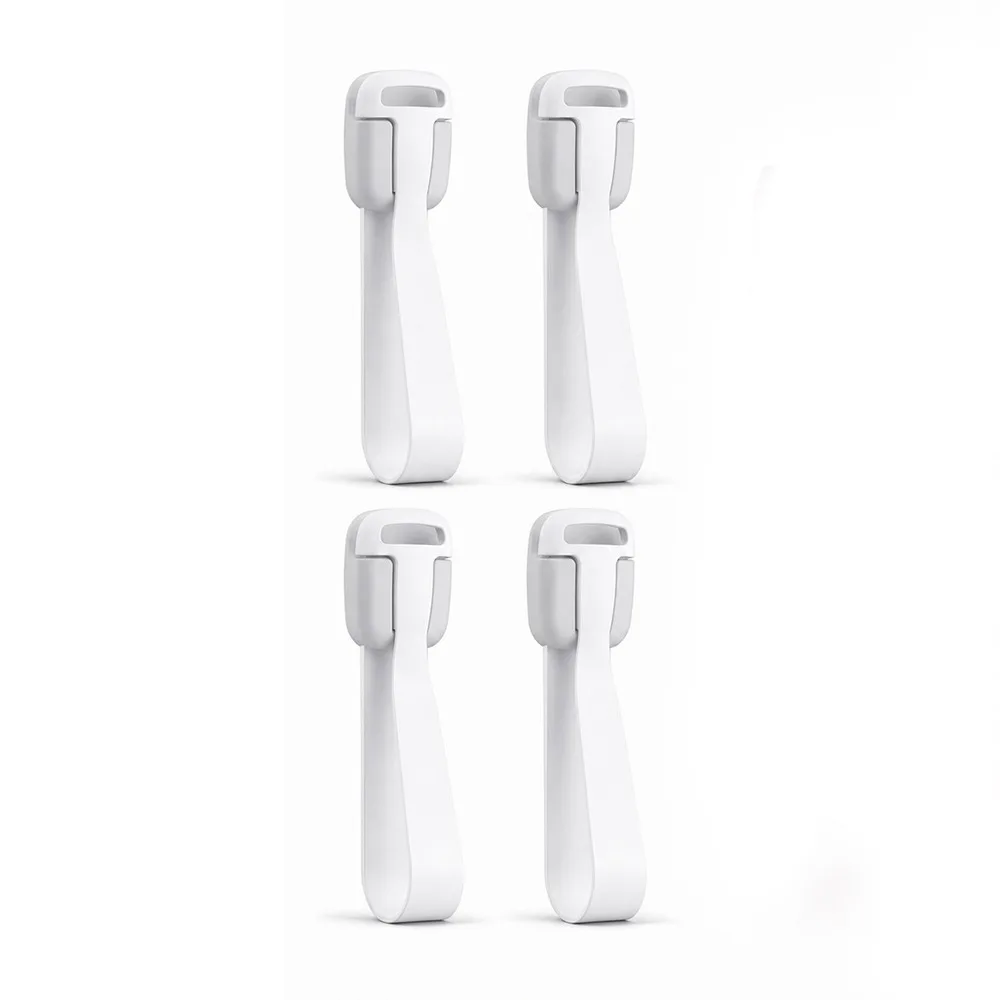 4pcs Reusable Christmas Storage Tie Self Adhesive Cord Sorting Cable Strap Silicone Cable Routing Cord Organizer Wreath Use