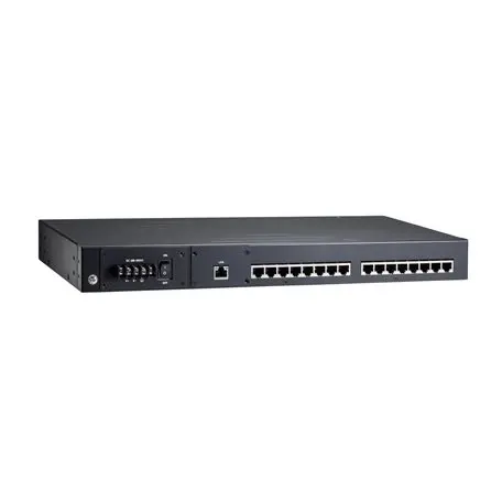 *Real Price* Moxa NPort 5610-16 16-port RS-232 Rackmount Device Server with RJ45 Connectors and 100 to 240 VAC Power Input
