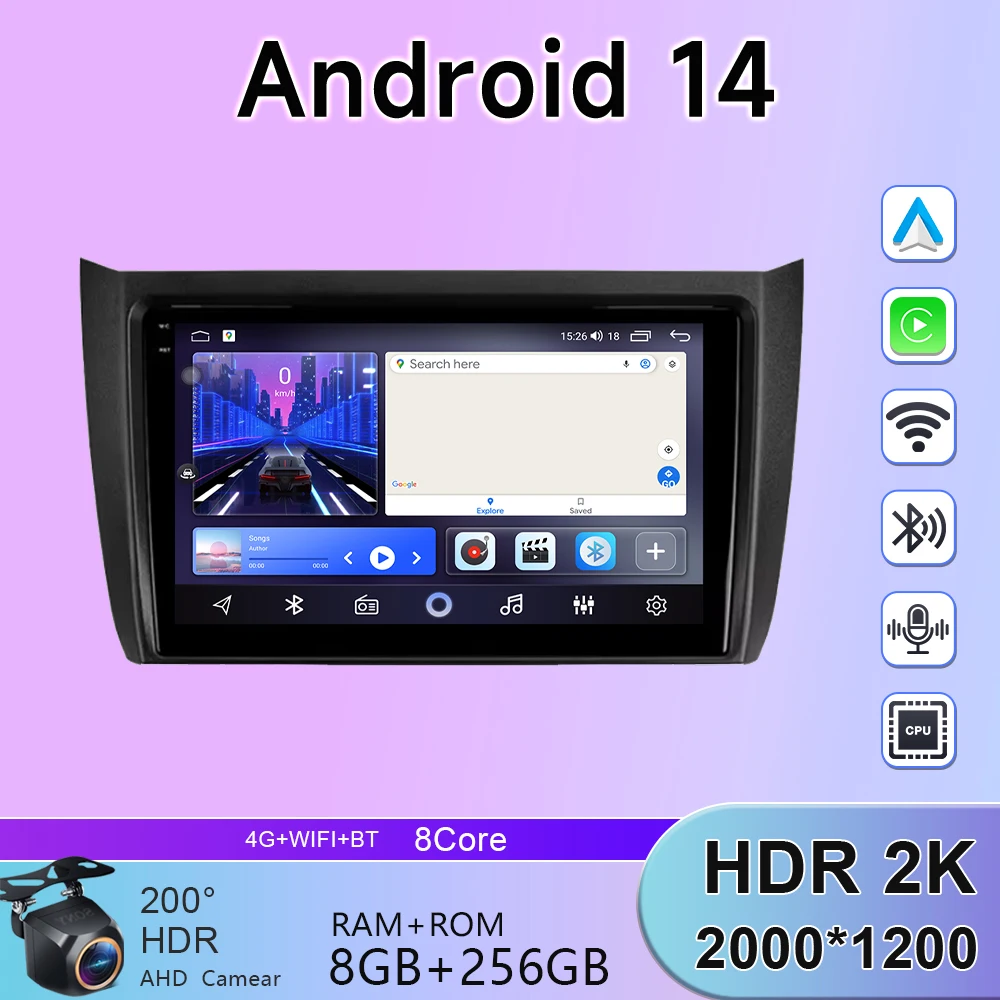 

Carplay For Lifan 620EV 650EV 2015 - 2019 Car Radio Wireless Android Auto Multimedia Player GPS Navigation 5G WIFI No 2din DVD