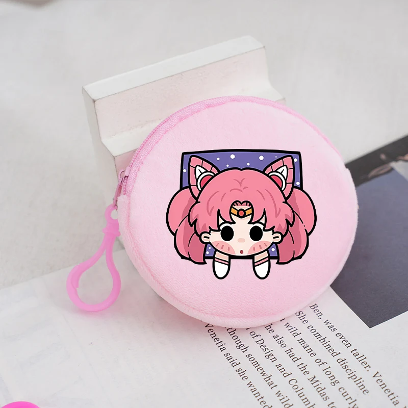 Marinaio lune Emote Plushies portamonete bambini Cartoon Anime figure portafoglio Catnap stampato carino semplice portafoglio regali di compleanno