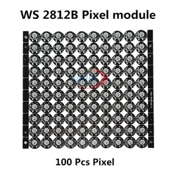 50 ~ 1000 chip LED WS2812B WS2812 de 4 pinos e dissipador de calor 5 V 5050 RGB WS2811 IC Ingebouwde