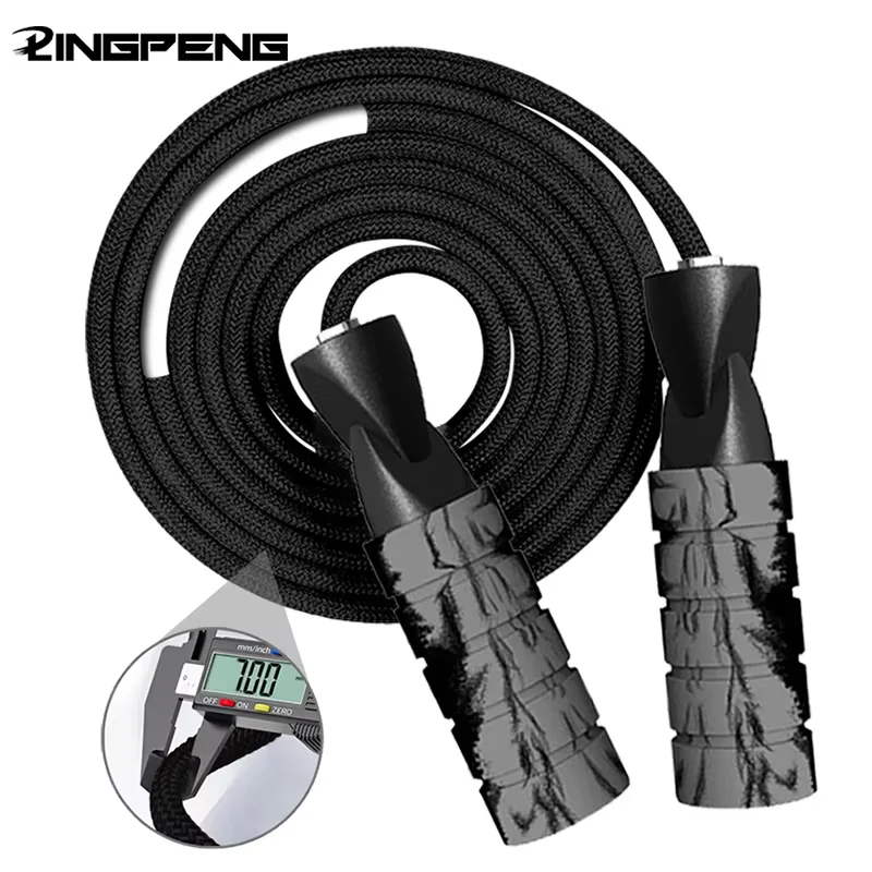 High Speed Bearing Wire Rope PVC Jumping Rope Ultralight Racing Rope Skipping Strength Wear-Resistant Weighted Jump Rope