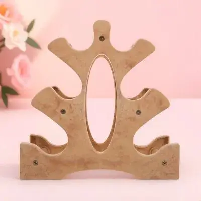 

Small Dumbbell Rack Heavy Duty Khaki 3-Tier Weight Holder Stand for Dumbbells Home Gym Organizer Dumbbell Rack Plastic