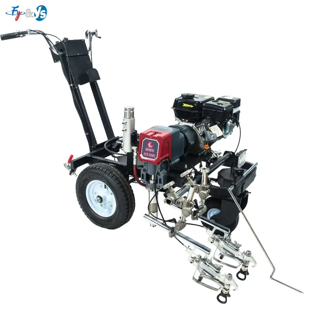 

Cold Spray Airless Road Lines Marking Machine Road Line Hand-Push Road Surface Paint Scribing Cold Spray Marking Machine
