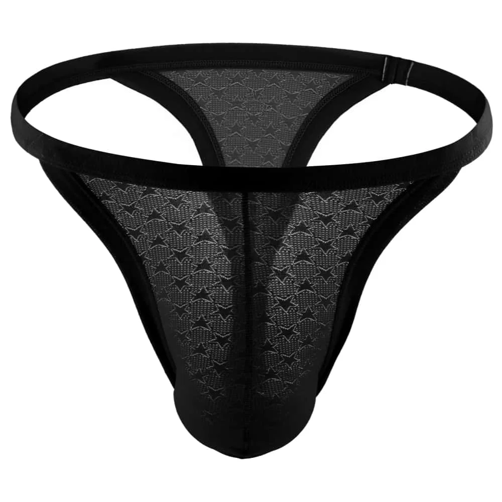 Men\'s Underwear T-Back Briefs Sexy G-String Breathable Thong Erotic Lingerie Men Underpants Thongs Gay Underwear Male Panties