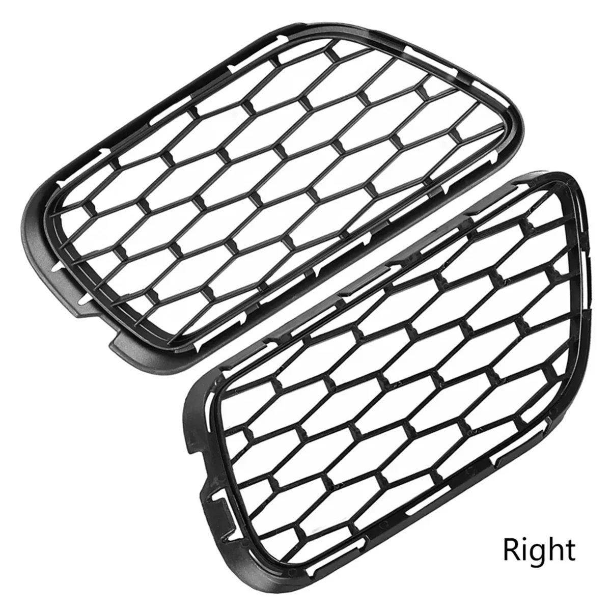 

A13Z_2Pcs Front Left & Right Bumper Air Vent Mesh Grille for Maserati