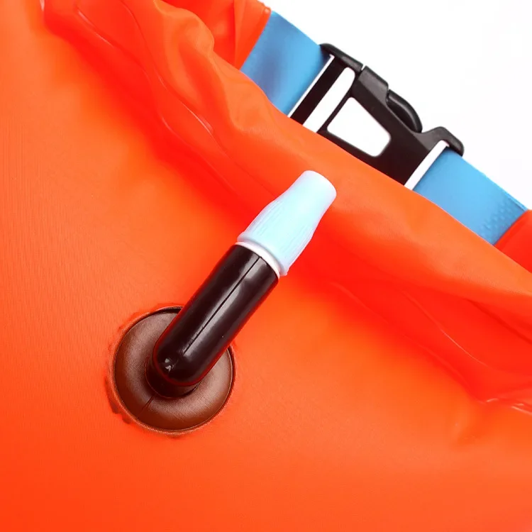 Outdoor Safety Swimming Buoy Multifunction Swim Float Bag with Waist Belt Waterproof