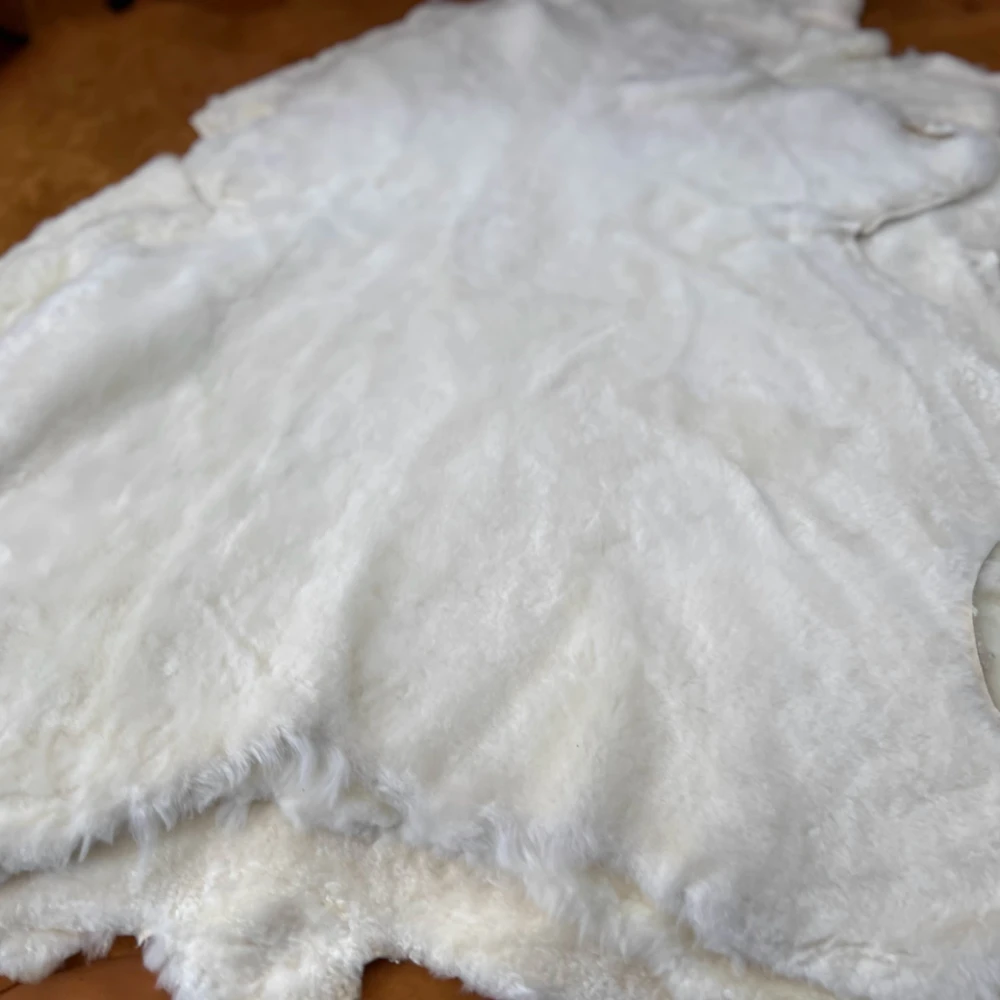 Genuine Leather Wool Fur Combo 6-8SF Warm Wool Shoe & Bag Material Premium Quality