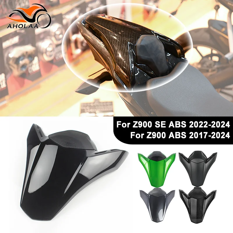 

Rear Single Seat Cover Cowl Passenger Pillion Fairing For Kawasaki Z900 2017-2024 Z900 SE 2022-2024 Motorcycle Accessories