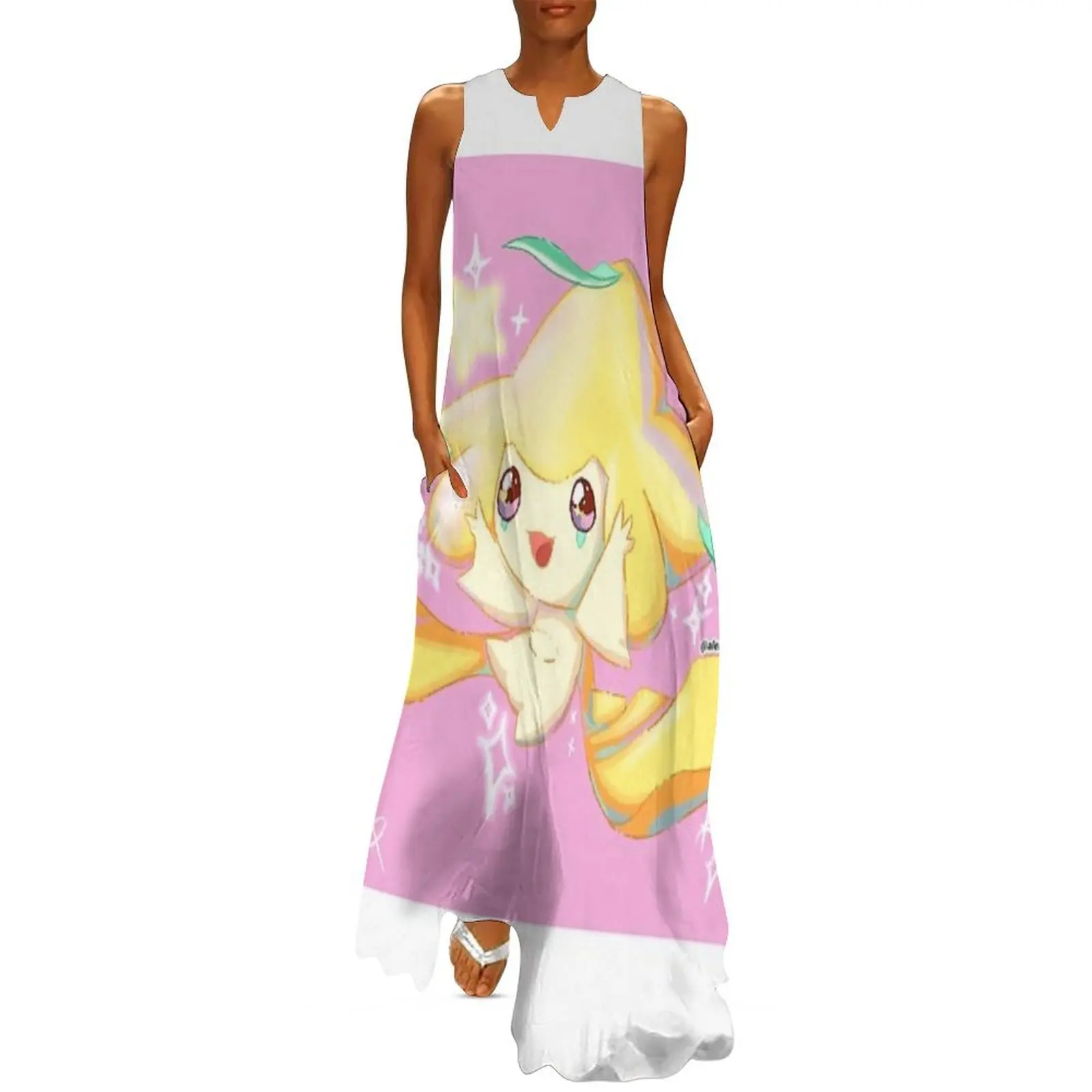 

Jirachi FanArt Long Dress luxury woman party dress evening dresses ladies party dresses women dresses for womens 2025