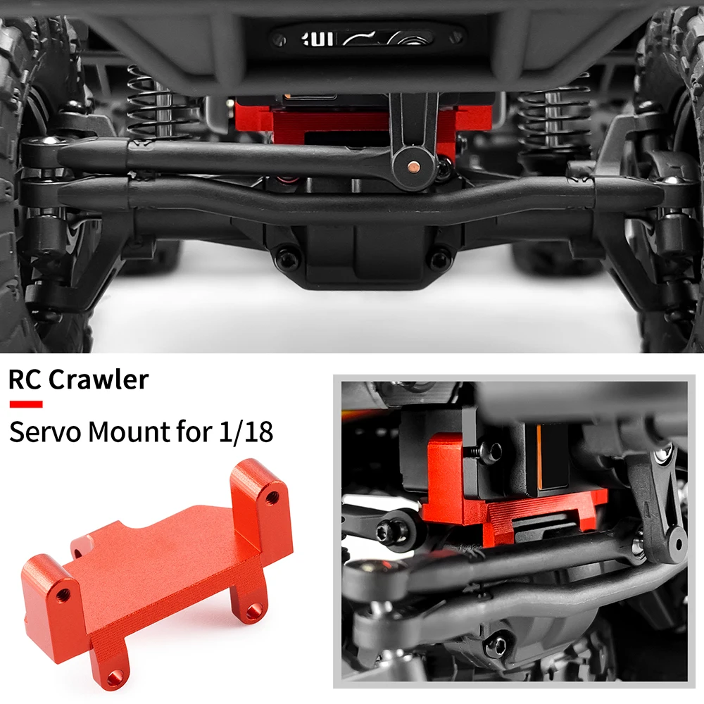Adapter mocowania serwa ze stopu aluminium AXSPEED, adapter sześciokątny, mocowanie dyferencjału, przedni i tylny CVD, uniwersalny wspornik do części tuningowych 1/18 HPI Venture HILUX