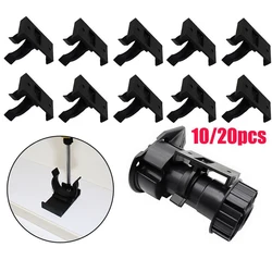 1/10/20Pcs Kitchen Adjustable Cabinet Leg Clips Plastic Detachable Plinth Brackets Furniture Accessories