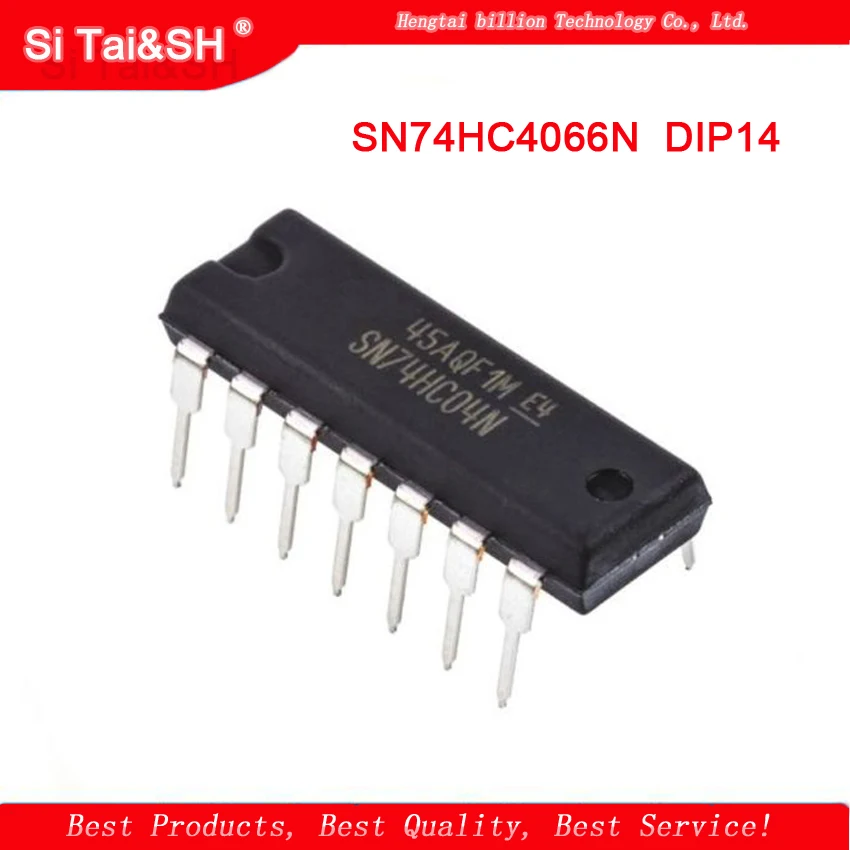 10PCS  SN74HC4066N SN74HC4066 74HC4066N 74HC4066 DIP14