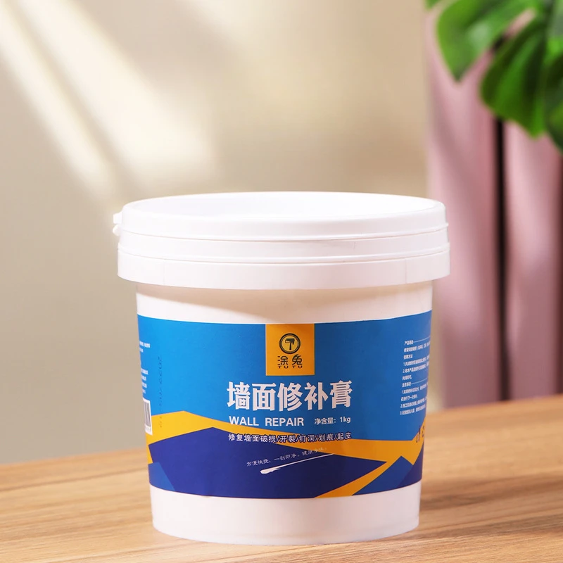 Wall Repair, Mold Removal Crack Removal Peeling Repair Wall Repair Paste 1KG in A Bucket