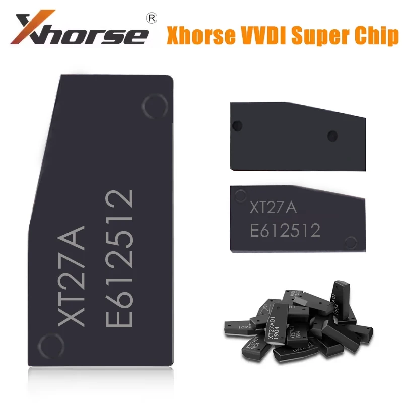 

Xhorse VVDI Super Chip XT27A01 XT27A66 Чип транспондера для VVDI2 Mini Key Tool Max ID46/40/43/4D/8C/8A/T3/47 Чип удаленного ключа