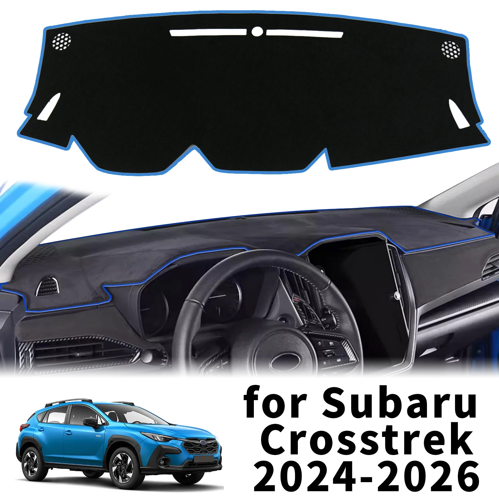 

fit for 2024 2025 2026 Subaru Crosstrek Dashmat Dashboard Cover Pad DashMat Sunshade Protective Carpet Car Accessories