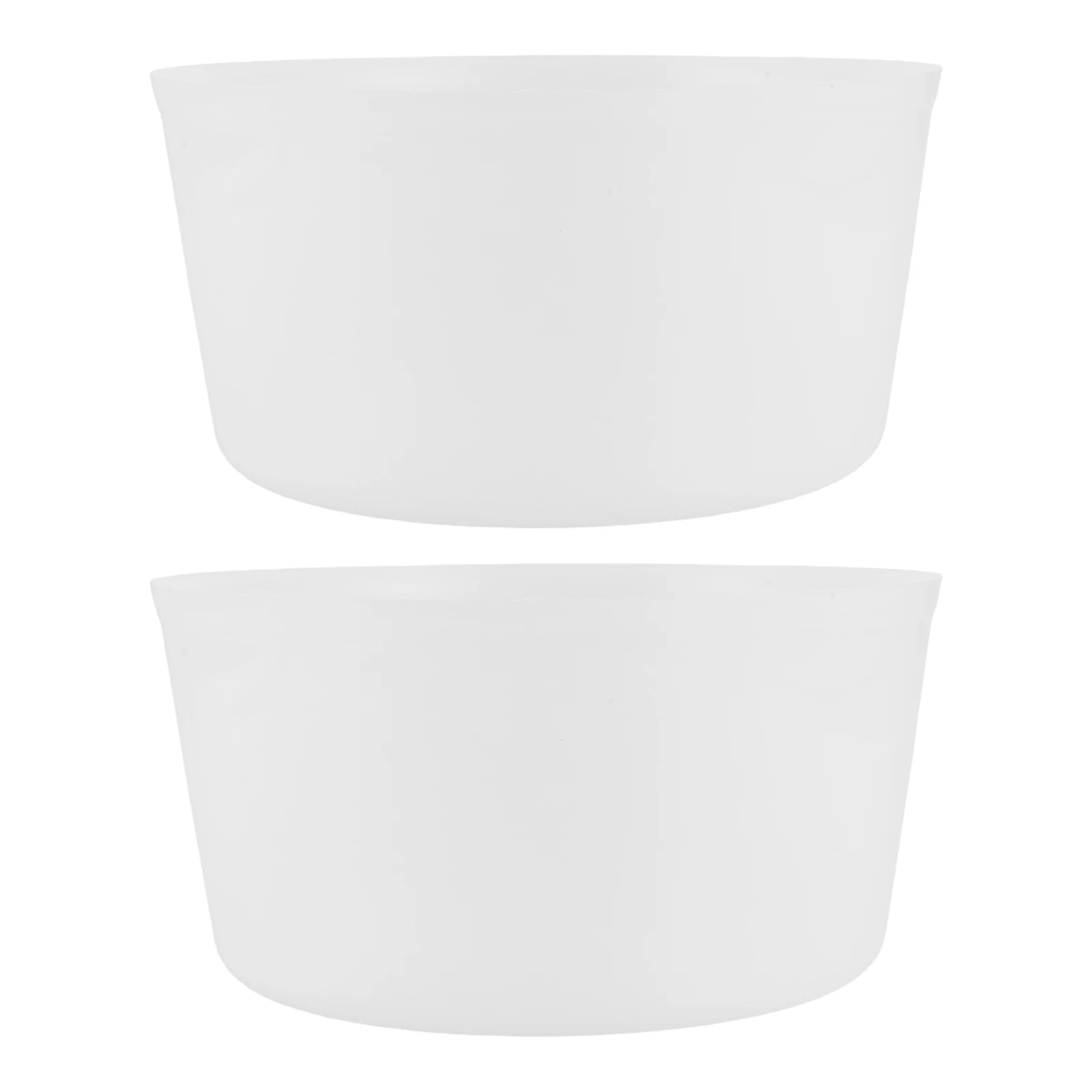 

2pcs Reusable 4L Plastic Sauna Bucket Liner Insert For Wooden Barrel Easy Clean Foot Bath Replacement Spa Accessory Durable