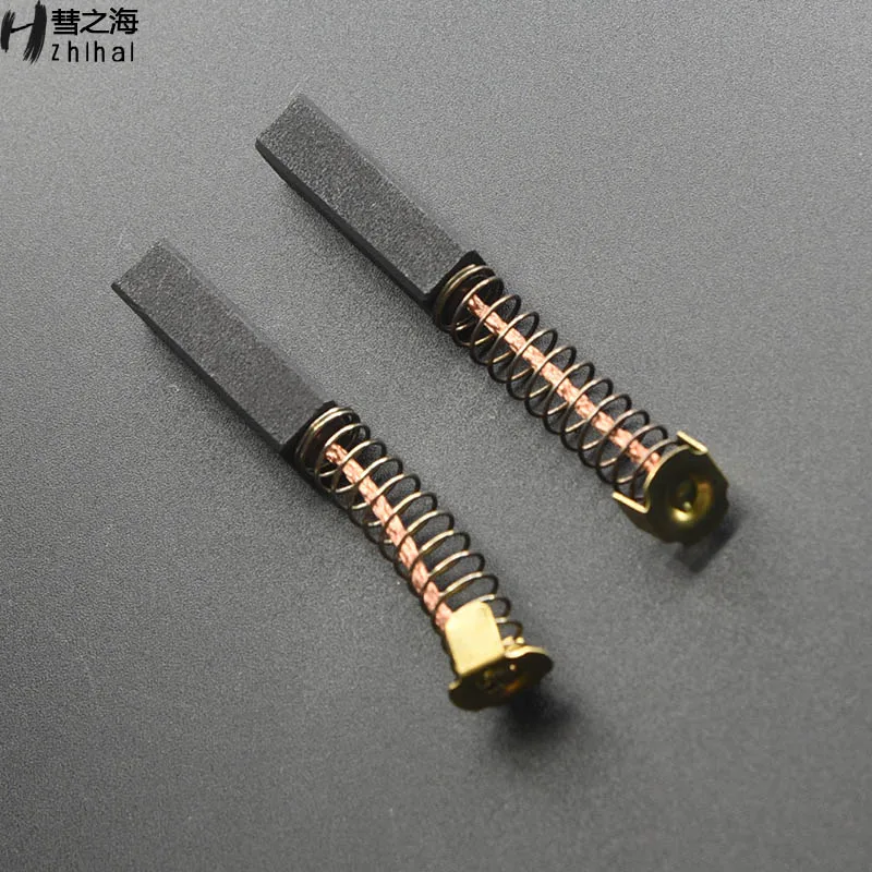 

10PC imported raw materials Fuji high carbon material carbon brush 8 * 10 * 30 DC motor spring carbon brush can be customized