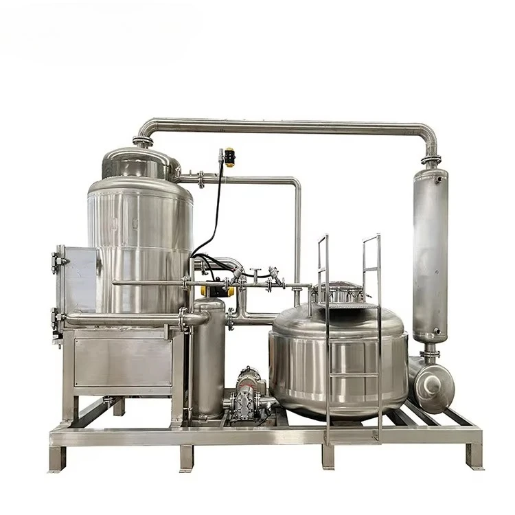 Industrial Fruit and Vegetables Vacuum Frying Machine Low Temperature Vacuum Fryer Machine - view 6