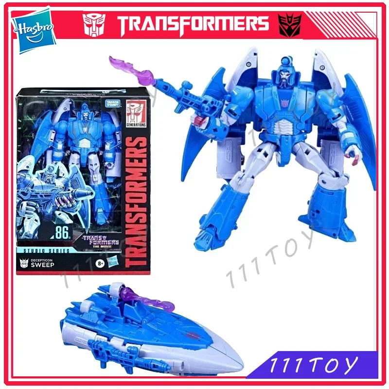 

In Stock Hasbro Transformers Classic Toys The Movie1986 SS86-10 Voyager Sweep Action Figure Robot Toy Collectibles Gifts Hobbies