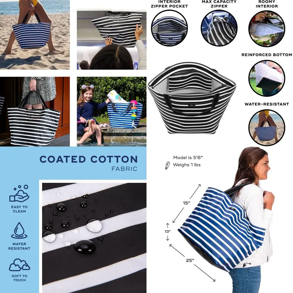 

Large Lightweight Water-Resistant Women's Travel Bag, Carry-On or Overnight Use