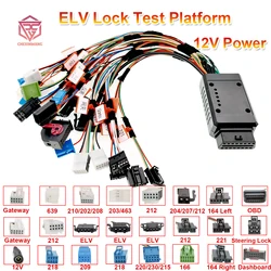 Full Function ELV Lock Test Platform Cable For Mercedes-Benz All Key Lost Support VVDI Large Panel Multifunction Wiring Harness