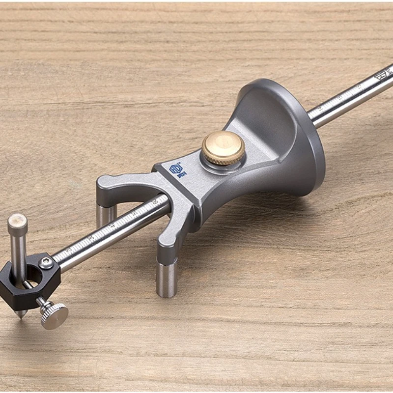 Woodworking Scribe Carpenter Arc Straight Line Dual-purpose Scribe DIY Creative Tools European Scribe