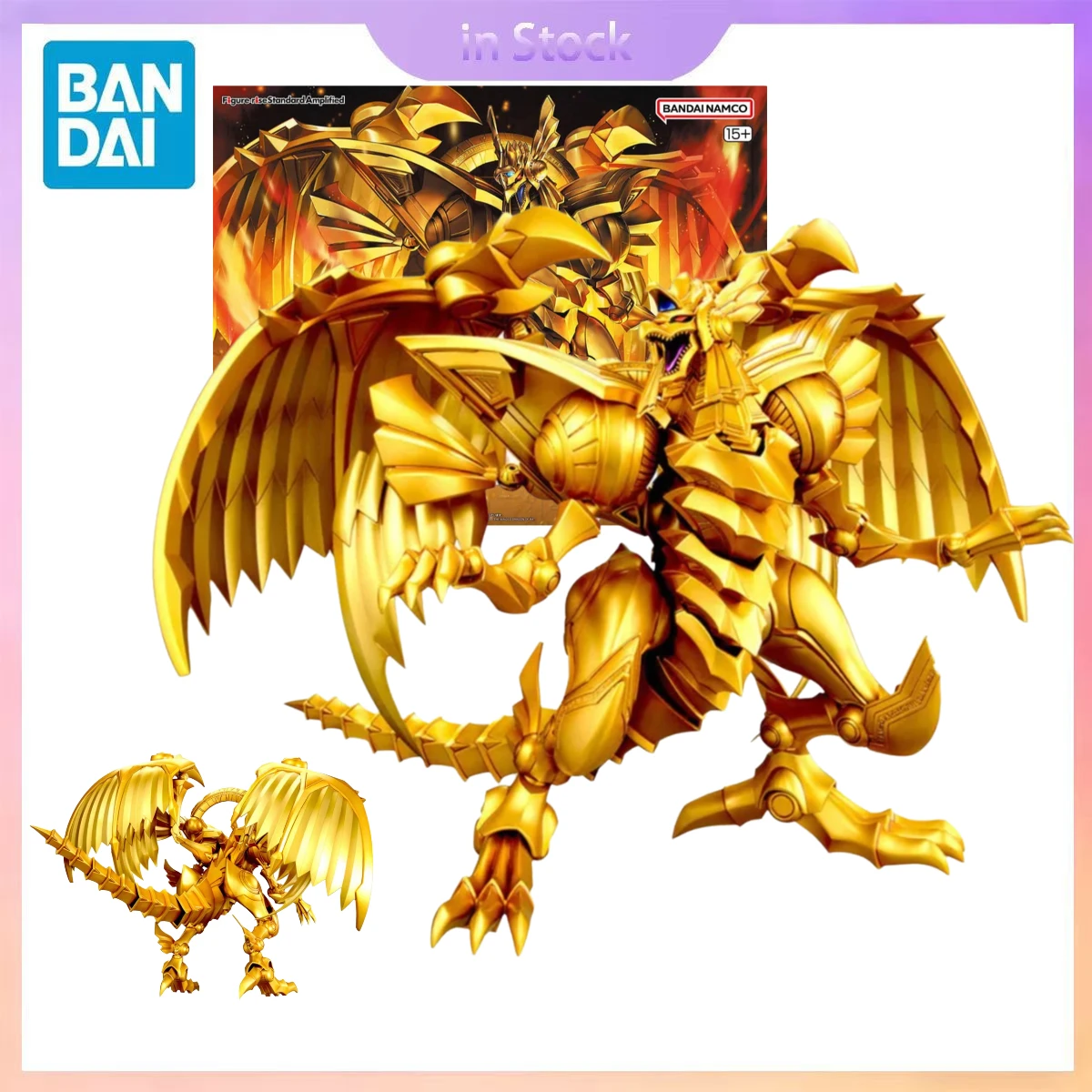 

Original Bandai Genuine Yu-Gi-Oh FRS Amplified The Winged Dragon of Ra Collection Anime Collection Action Figure Model Kits