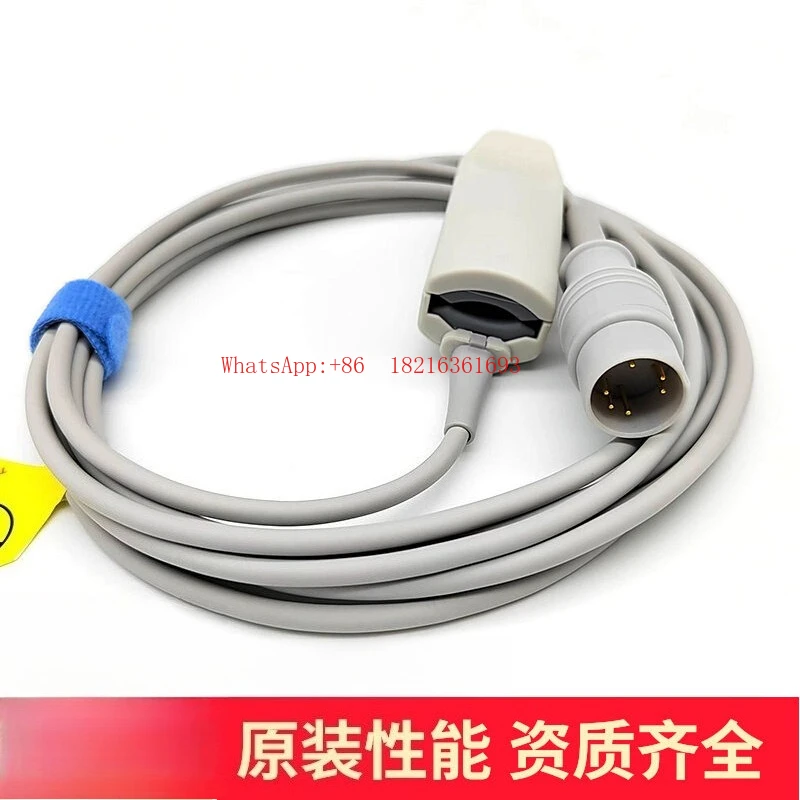 Applicable To PM-7000D 7000C ECG Monitor Finger Pulse Oxygen Blood Oxygen Probe Cable