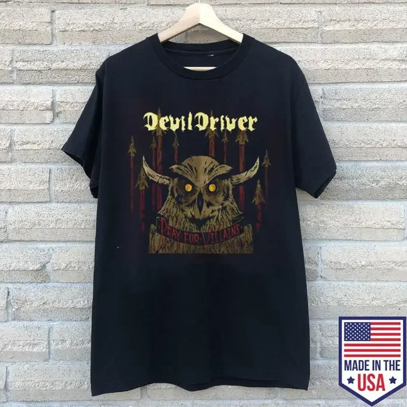 Devildriver Pray For Villains T Shirt Full Size S 5Xl