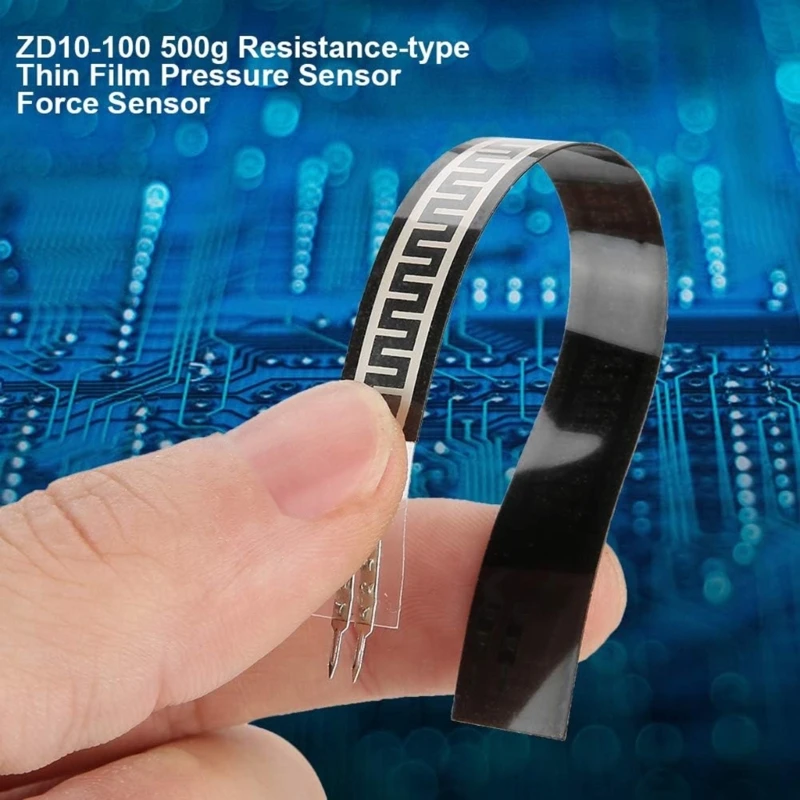 Professional Flexible Sensor ZD10-100 Thin Film Pressure Sensor Flexible Resistance-Type Force Sensor Simple Operation