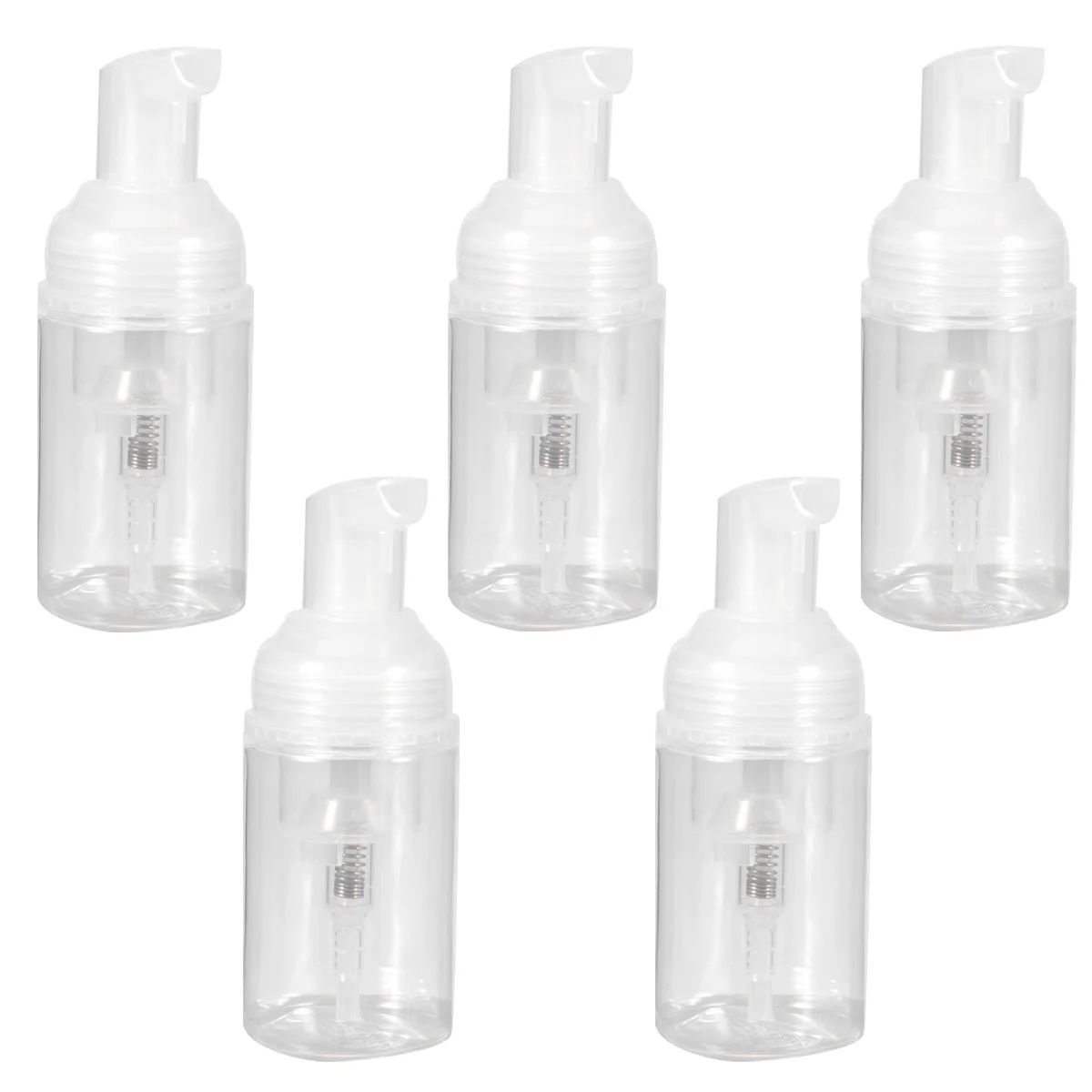 Bouteilles à pompe pour shampoing, plusieurs distributeurs, mini échantillon de mousse, fabricant de bulles africaines HI, remplissage de voyage, 5 pièces