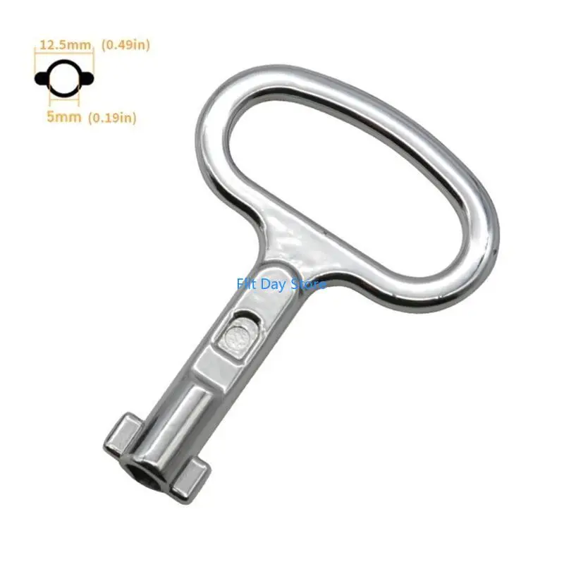 

F92C Durable Water Spigot Keys Hydrant Keys Aluminum Alloy Functional Utility Keys Long-Lasting Socket Keys Easy to Install