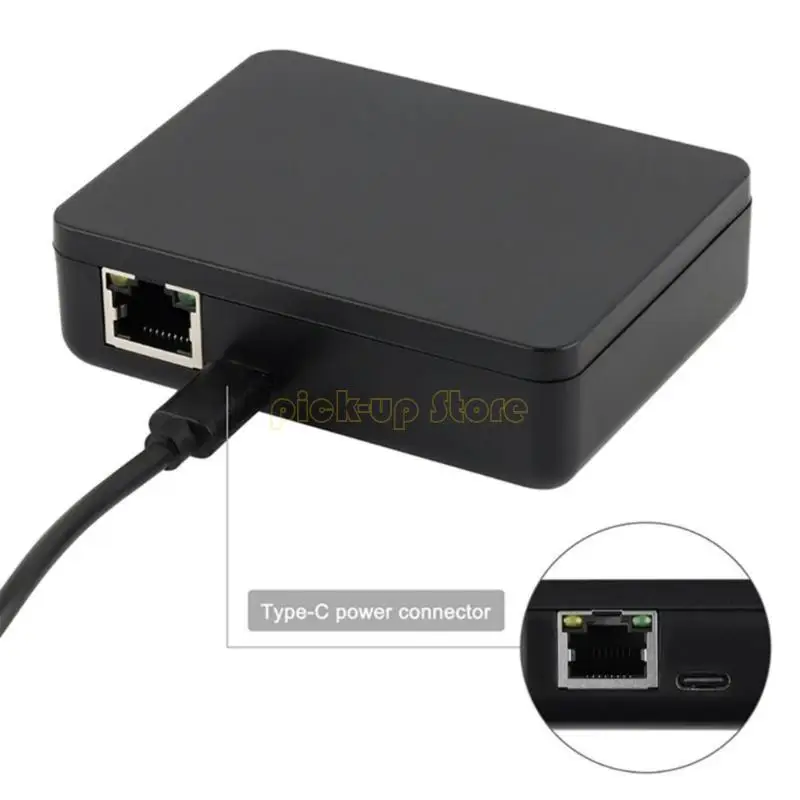 1~4기가비트 이더넷 분배기 5포트 RJ45 LAN 허브, 소규모 사무실 및 가정에서 효율적인 네트워킹 및 동시 사용 가능