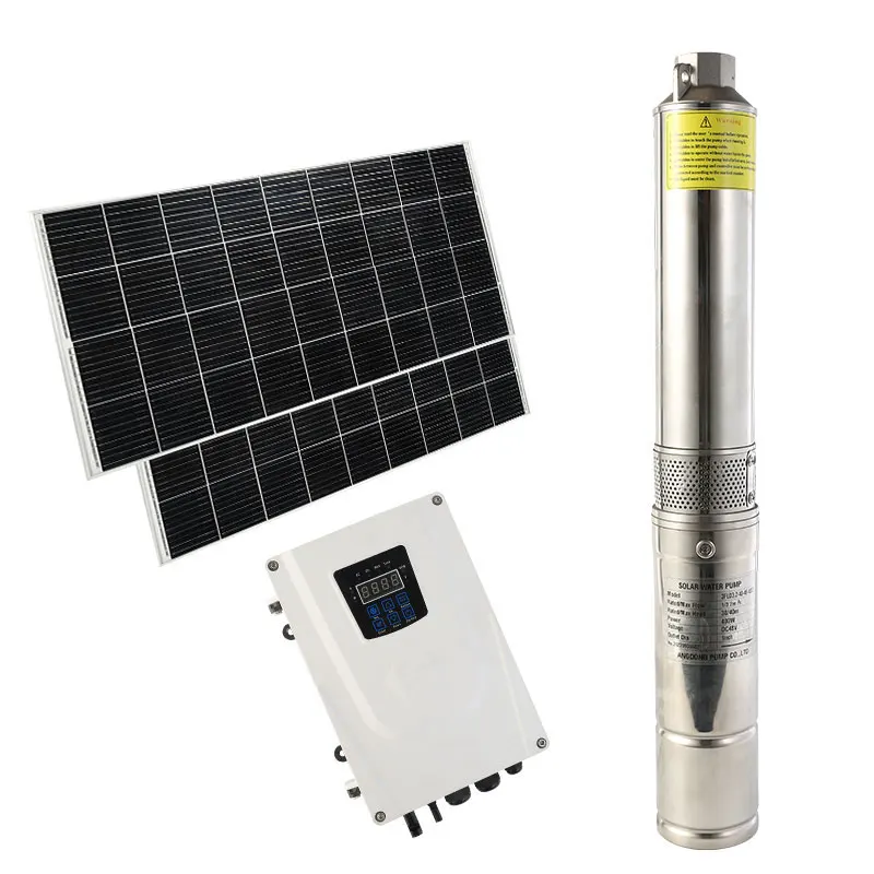 Solar Irrigation Water Pumps Mppt Controller Solar Powered Water Well Pump With Solar Panel