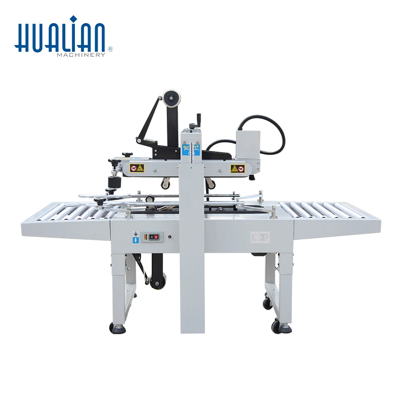 

FXJ-6050 HUALIAN Automatic Corrugated Carton Box Tape Sealing Sealer Machine
