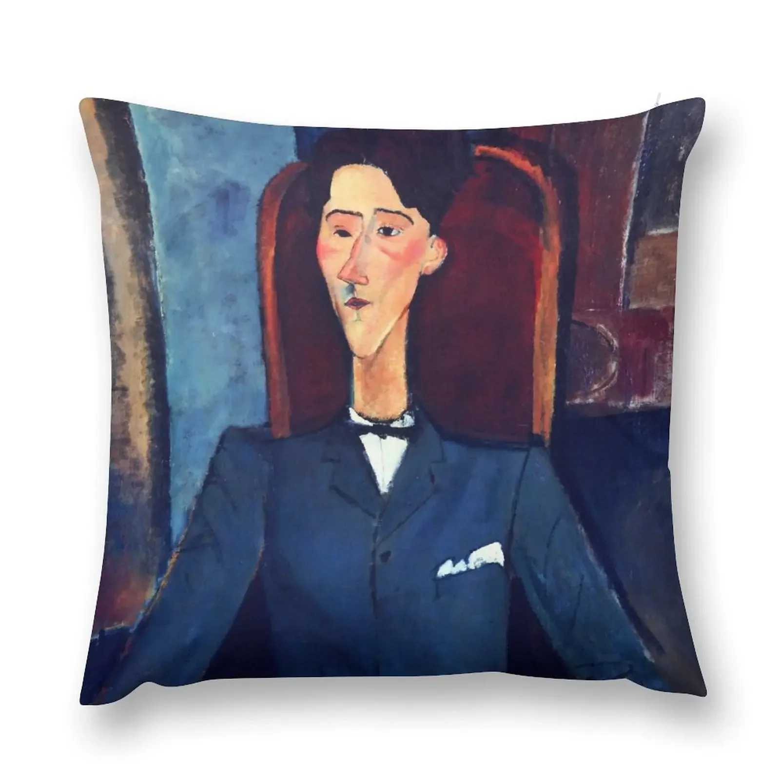 Amedeo Modigliani Jean Cocteau Throw Pillow Christmas Pillowcase Sofa Cushion pillow