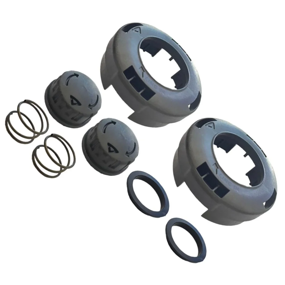 Trimmer Bump Cap Knob Spring And Base Kit Replacement Bump Cap Kit For Grass Trimmer KST224A-03 KST1040A-03 And KST2540-06