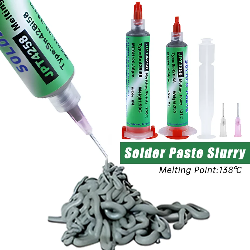 15/20/30/50g No-Clean Solder Paste Lead Free Solder Paste Liquid Electronic Solder for IC/PCB/BGA/SMD Repair