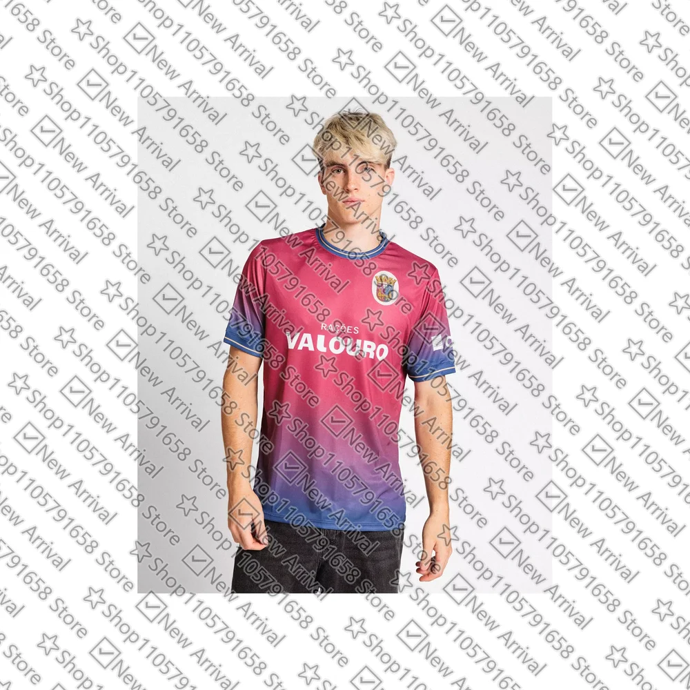 New 2026/27 Top Adult Sports Football Quick-dry Breathable stretchy Men T-Shirt SCU Torreense Match Training Home Jersey Unisex