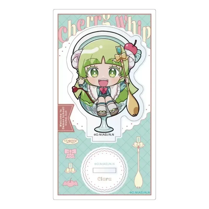 Welcome to Demon School! Iruma-kun Acrylic Stand Figure Keychain Desktop Ornament Iruma Suzuki/Valac Clara Cartoon Character10CM