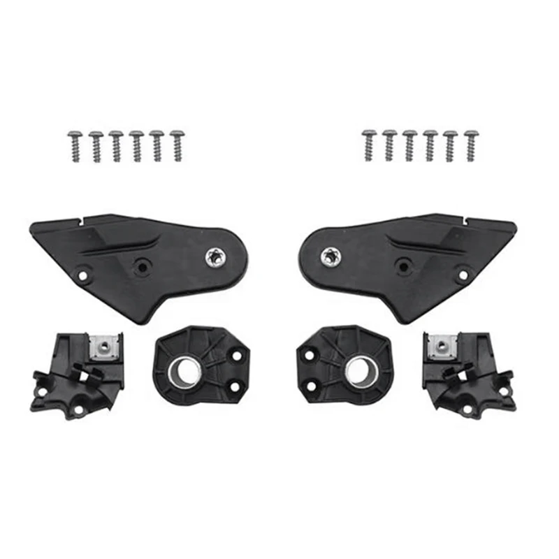 1Pair Front Headlight Repair Bracket Mount Kits For Mercedes-Benz C Class W203 W204 2008-2014 A2048201114 A2048201214