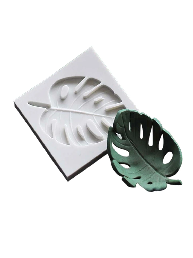 3D Tree Leaf Molds Sugarcraft Silicone Moulds Turtle Leave Fondant Cake Decorating Tools Chocolate Gumpaste Mould M2639