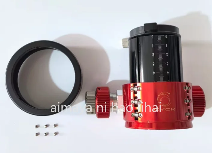 Maxgeek CYCK 42mm Travel Telescope Focuser with Convex Adapter Ring for Sky-Watcher 150 and DOB Deep Space Photography