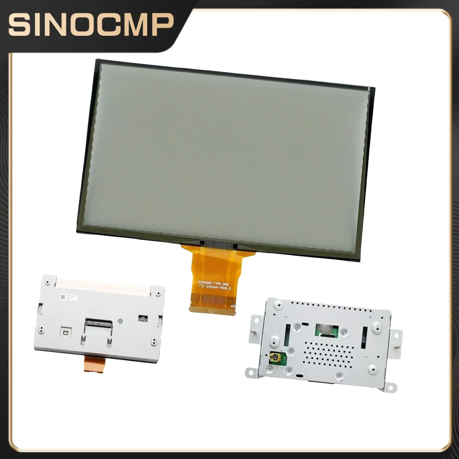 

ЖК-монитор и сенсорный экран LQ080Y5DZ05 для Ford F-250 S Duty SYNC 3 2013-2018 Ford Radio, внутренние детали/датчики, панель приборной панели